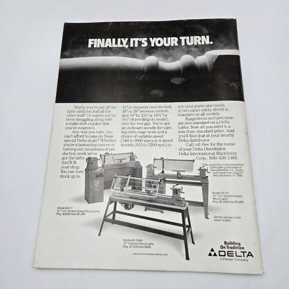 American Woodworker Magazine May June July August 1989 October 1990 August 1991 - Picture 3 of 11